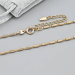 Ланцюжок 39866 ширина 2 мм позолота 18К довжина 45+5