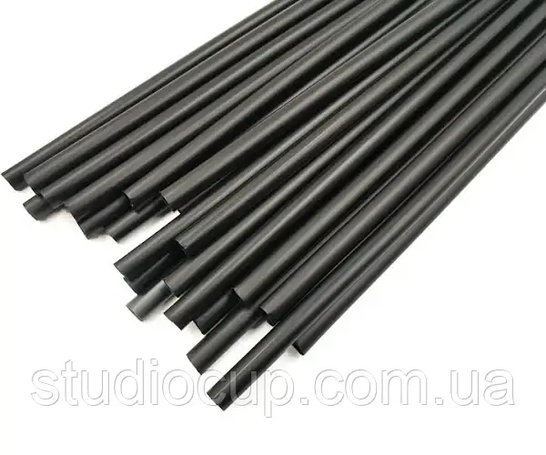 Трубочки Фреш Чорні 21см. 500шт./уп., фото 1