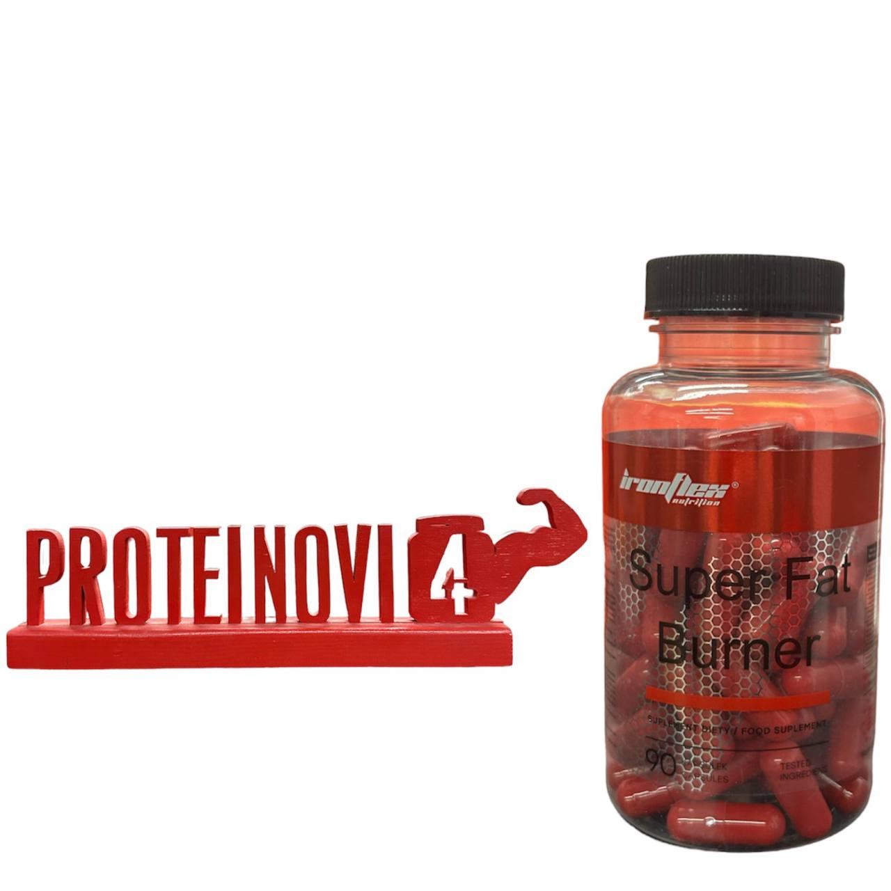 Комплексний жироспалювач IronFlex Super Fat Burner 90caps