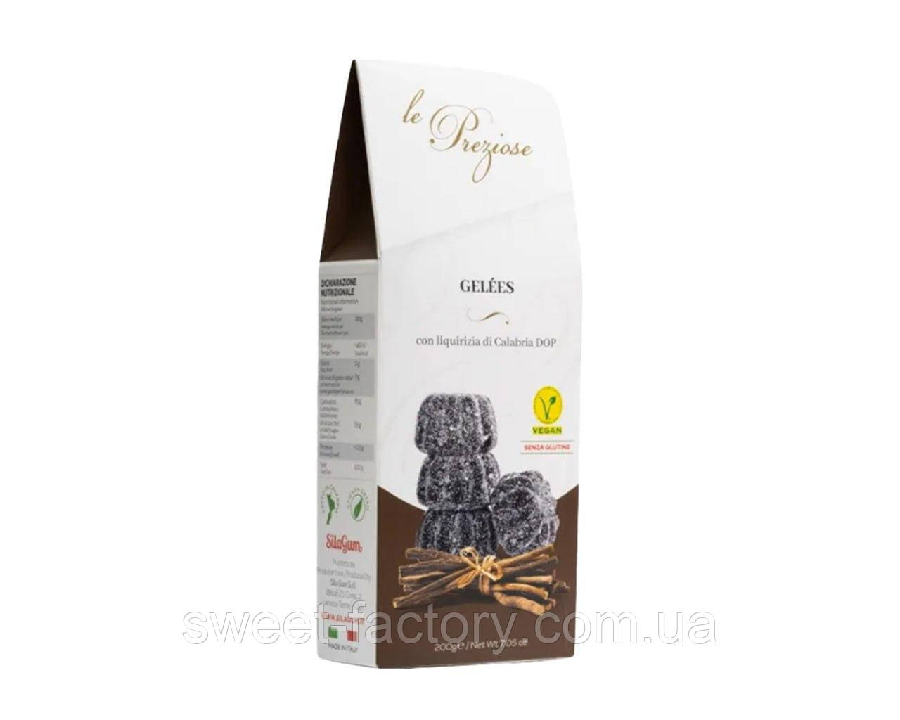 Лакрица Sila Gum Jellies Liquorice 200g, фото 1