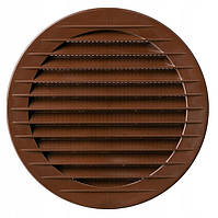 Круглая решетка AirRoxy AOzS 120 коричневая (02-150)
