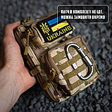 Тактичний маленький утилітарний підсумок чохол PACKER BK мультикам для дрібних грошей телефона сумка з MOLLE TB, фото 2