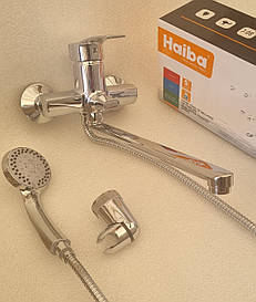 Латунний змішувач для ванної з душем HAIBA ONIX 006