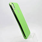 Чохол накладка TPU Glossy для  iPhone XS Max Green, фото 3