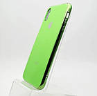 Чохол накладка TPU Glossy для  iPhone XS Max Green, фото 4