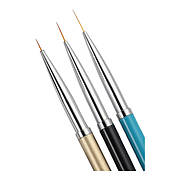 Тонкі пензлі для дизайну, розпису та ліній