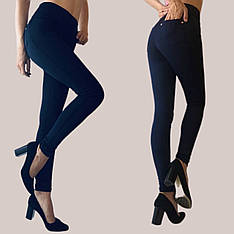 Класичні жіночі лосини (норма) No10П сині