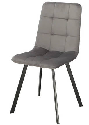Стілець EARI чорний каркас/сірий CDBL-14 TM Intarsio, фото 1