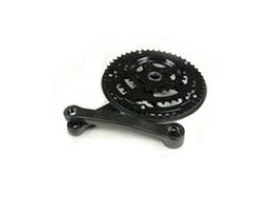 Шатун 26 Хром 3 зірки 48/38/28Т ТМ КОЛЕСО FG