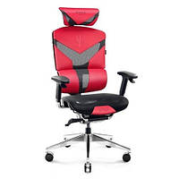 Компьютерное игровое кресло с подлокотниками Diablo Chairs V-Dynamic Armchair Crimson Малиновый