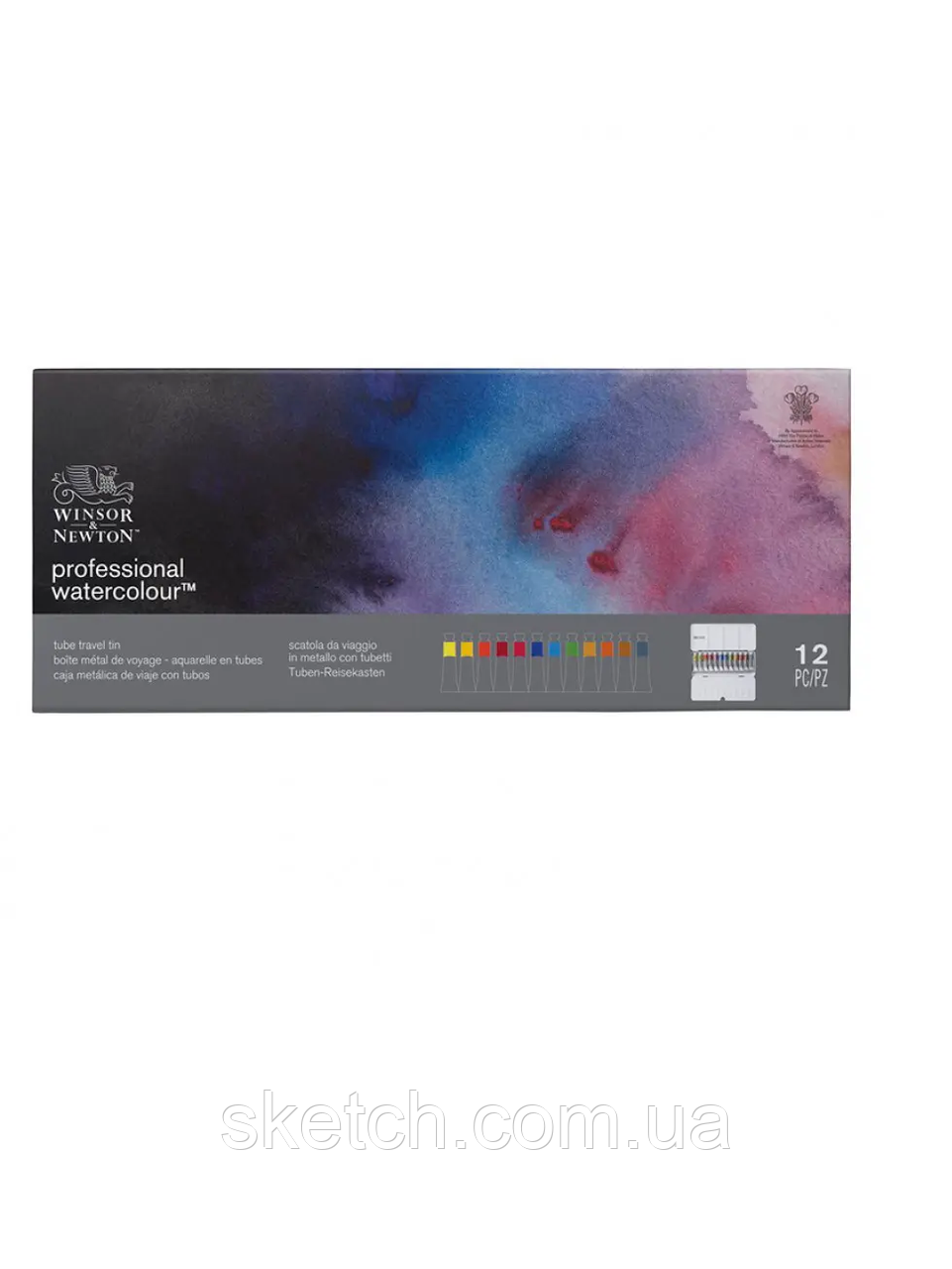 Набір акварельних фарб у тубах Winsor&Newton Professional Water Colour 12 кольорів по 5мл