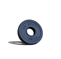 Композитный пластиковый диск 51 мм 1.25 кг (блин) для штанг и гантелей