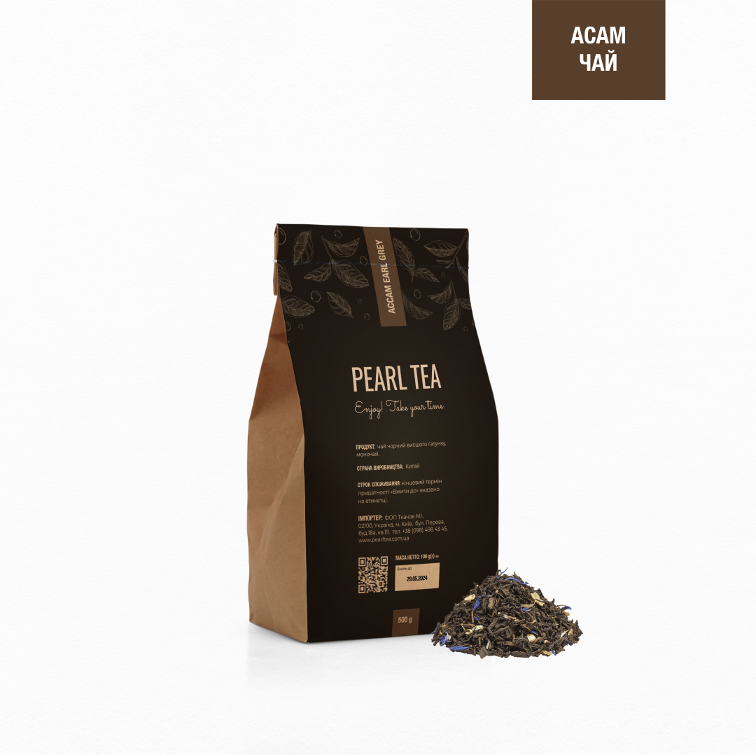 Assam black tea 500гр PearlTea