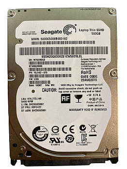 Жорсткий диск Seagate Laptop SSHD 500GB 5400rpm 64MB ST500LM000 2.5 SATA III