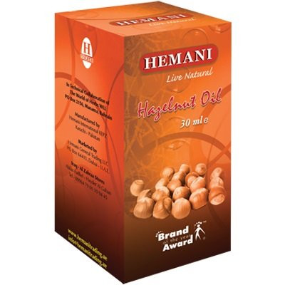 Масло лісового горіха 30мл Hazelnut oil Hemani, фото 1