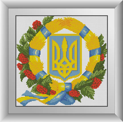 30113 Набір діамантової мозаїки Герб України 4, фото 2