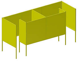 Роздягальня пляжна, подвійна SiverSport KID9011