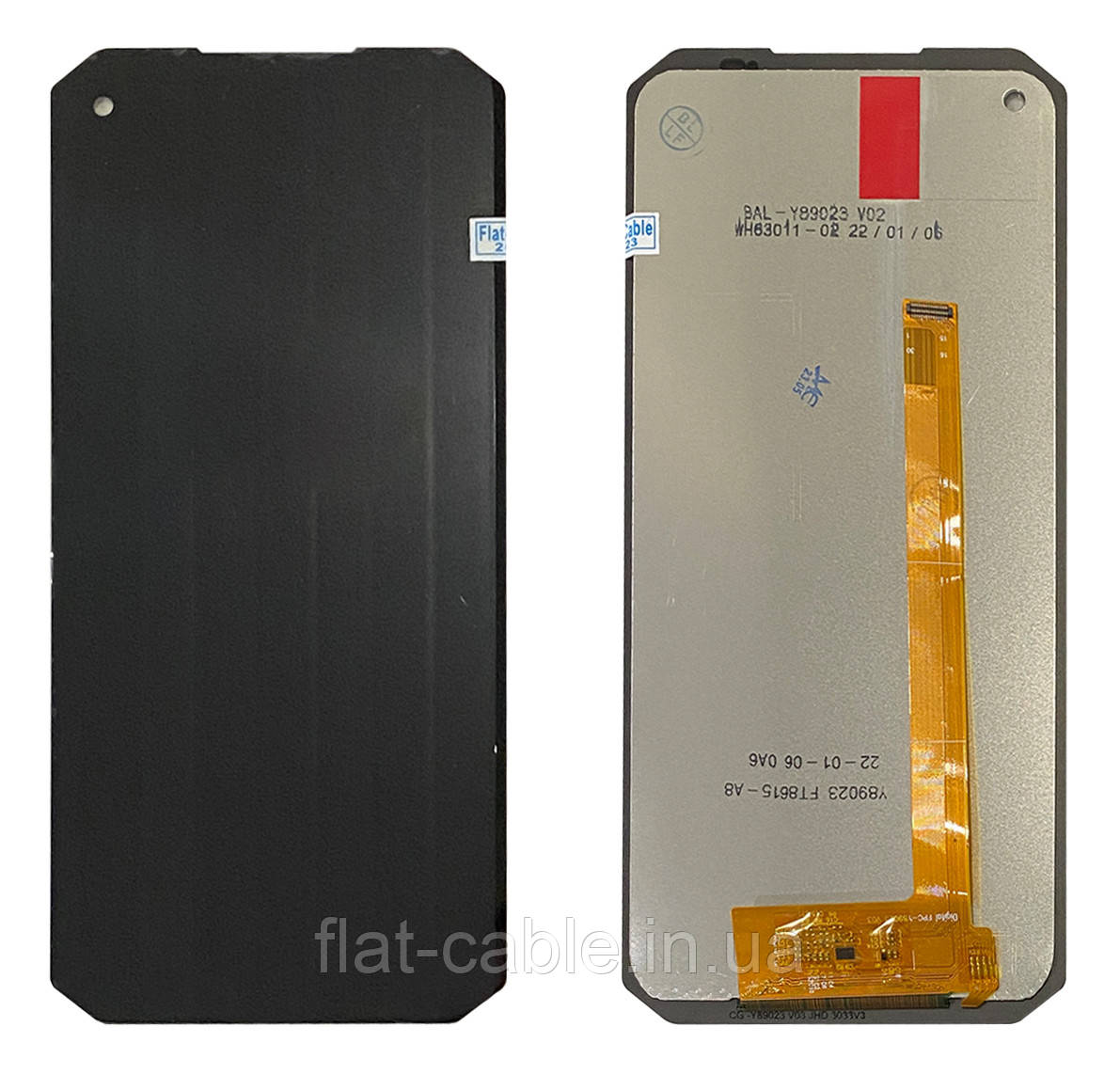 Дисплей + сенсор Oukitel WP16 Чорний