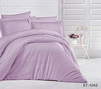 Страйп-сатин Luxury 1,5-спальное постельное белье ТМ TAG ST-1042