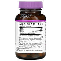 Селен (Selenium) 100 мкг Bluebonnet Nutrition 90 рослинних капсул, фото 2