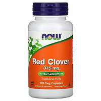 Красный клевер (Red Clover) NOW Foods 100 растительных капсул