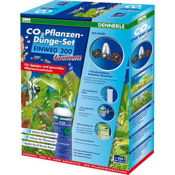 CO2 система, Dennerle CO2 Pflanzen-Dunge-Set MEHRWEG 300 Quantum.