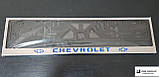 Рамка номерного знаку з написом та логотипом "Chevrolet", фото 3