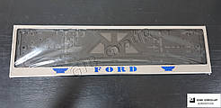 Рамка номерного знаку з написом та логотипом "Ford"