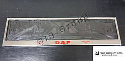 Рамка номерного знаку з написом та логотипом "DAF"