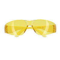 Очки защитные желтые, материал линз поликарбонат, защита от удара INTERTOOL SP-0084