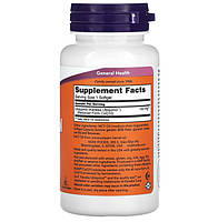 Убіхінол (Ubiquinol) NOW Foods, 100 мг 60 капсул, фото 2