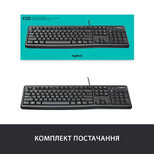 Клавіатура Logitech K120 Ukr (920-002643), фото 3