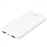 Зовнішній акумулятор повербанк Asonic AS-P10 10000mAh 2.1A 10W білий, фото 3