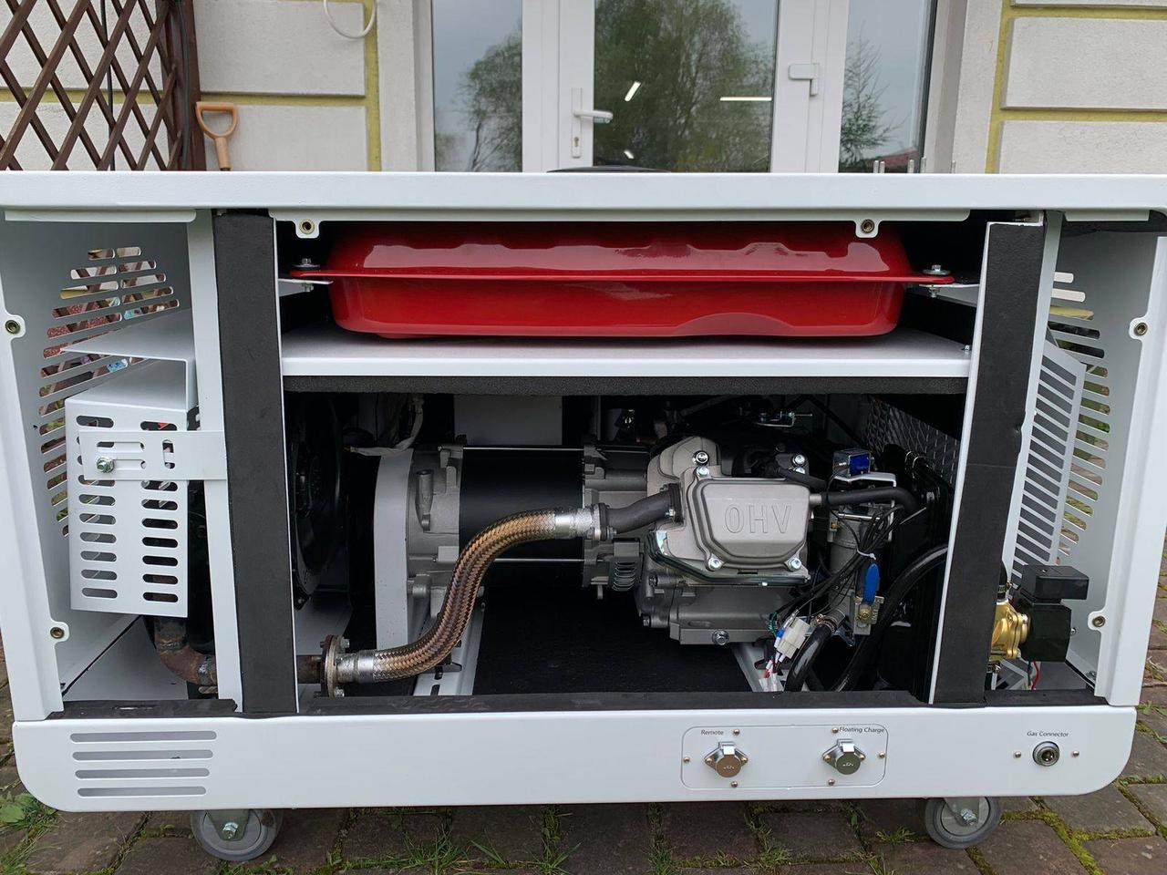 Бесшумный газовый/бензиновый генератор LT8000S трехфазный - фото 3 - id-p1840298396