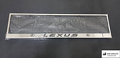 Рамка номерного знаку з написом та логотипом "Lexus" + Logo