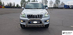 Захист переднього бампера -Кенгурятник Toyota Land Cruiser Prado 120 (2002-2009)