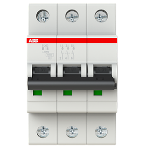 Автоматичний вимикач S203-B25 3Р 25A В 6кА System pro M compact S200 Standart ABB 2CDS253001R0255, фото 3
