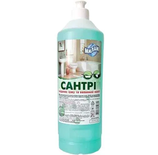 Засіб для видалння іржі та вапняного нальоту Милам Сантрі, 1 л, фото 1