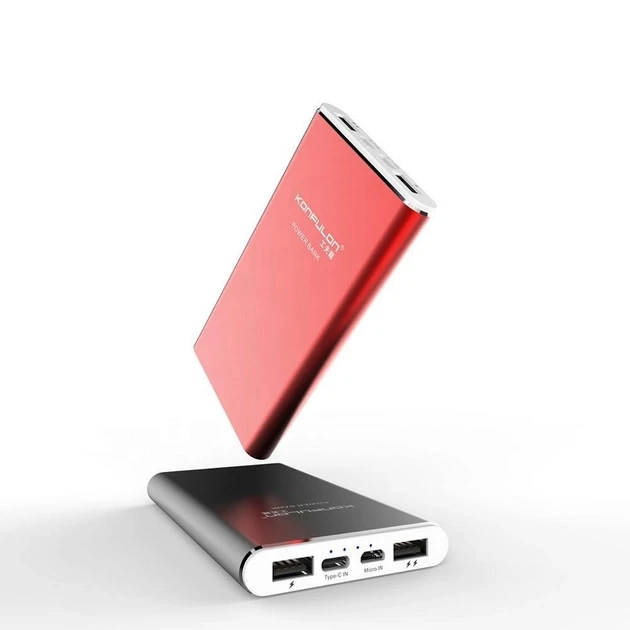Зовнішній акумулятор повербанк Power Bank 10000 mAh Konfulon A3