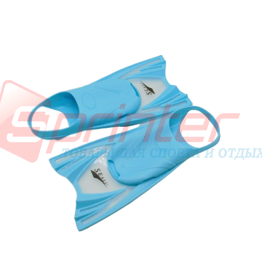 Ласти силікон (25-29) F-18 S Блакитні, фото 1