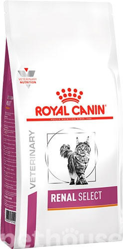 Royal Сanin Renal Select (Роял Канін Ренал Селект) лікувальний корм для котів при захворюваннях нирок, 4 КГ
