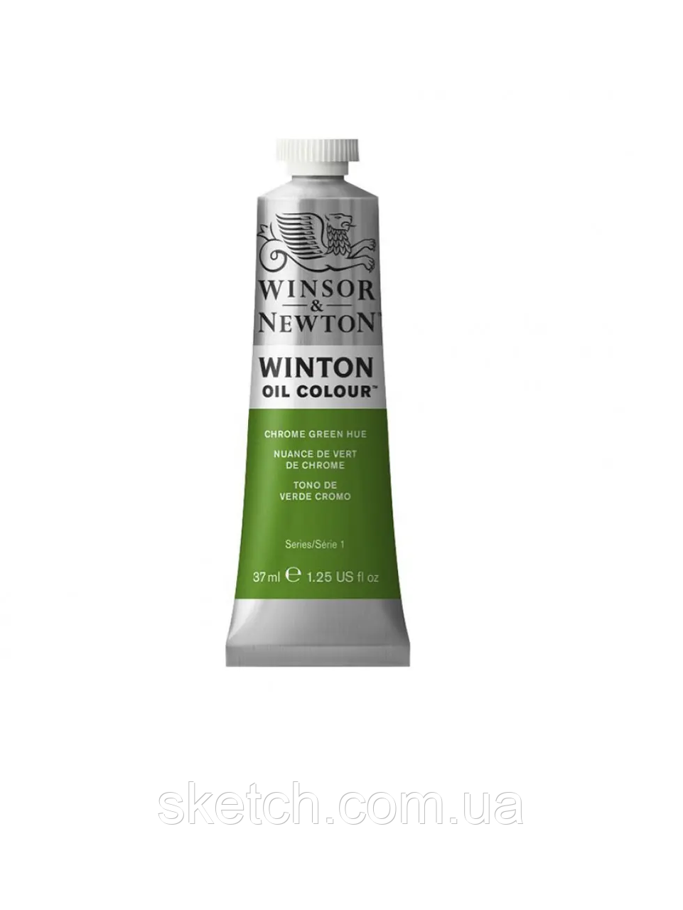 Олійна фарба WINSOR & NEWTON Winton Oil Colour, №145 Хром зелений, 37мл