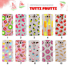 Ультратонкий прозорий чохол із малюнком для LG V10 H961s (80 дизайнів)