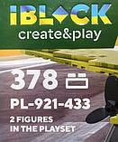 Конструктор  ЗСУ iblock PL-921-433 Літак Військовий 378 деталей, фото 5