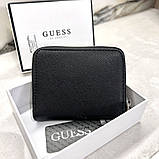 Жіночий маленький гаманець Guess (1211-1) black, фото 4