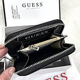 Жіночий маленький гаманець Guess (1211-1) black, фото 2