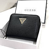 Жіночий маленький гаманець Guess (1211-1) black, фото 3