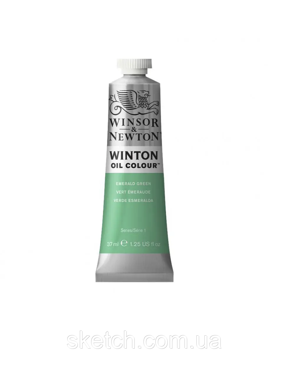 Олійна фарба WINSOR & NEWTON Winton Oil Colour, №241 Смарагдово-зелений, 37мл