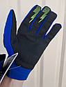 Рукавиці DIRTPAW mod:025 синьо-білі FOX, фото 2