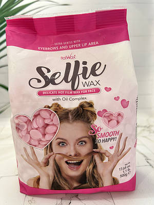 Гарячий віск у гранулах Italwax Selfie Wax (для обличчя), 500 г